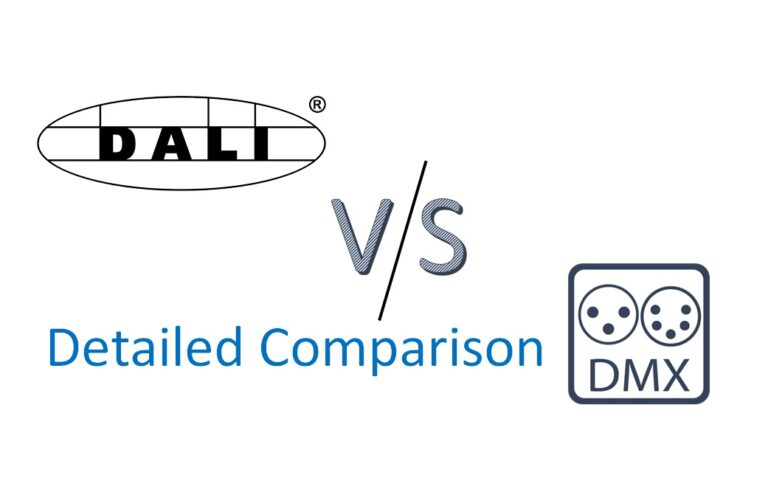 DALI VS DMX Light control