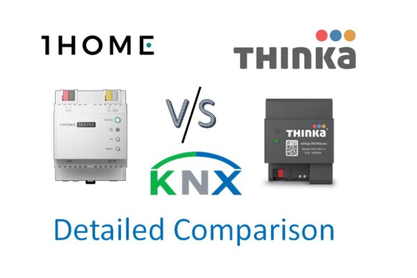 1Home Vs Thinka KNX Server Comparison