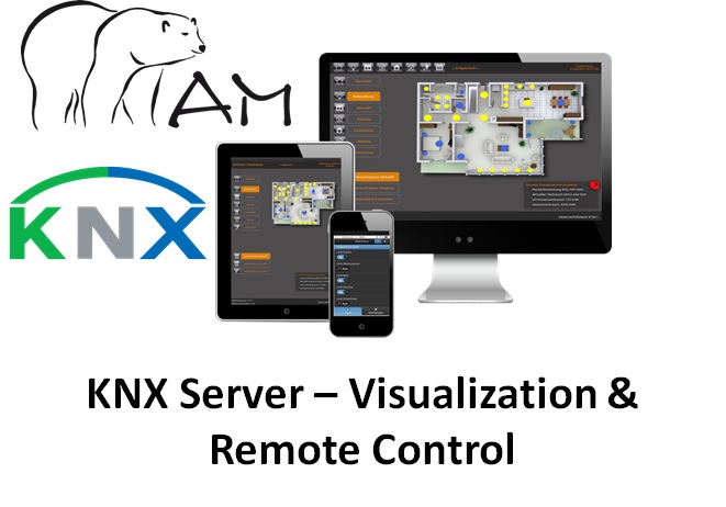 EisBaer KNX Server Visualization