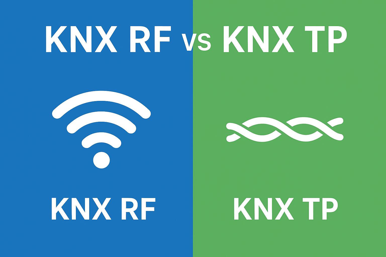KNX RF VS TP